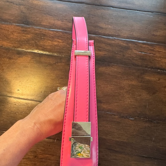 Pink Shoulder Bag- 1 Zipper yes - Picture 4 of 12
